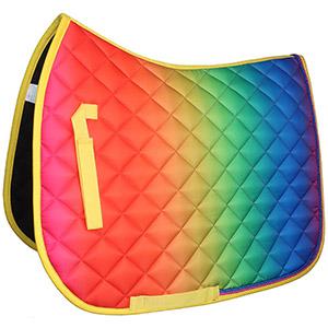 B019 Rainbow Saddle Pad